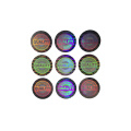 Custom printing anti-counterfeiting 3D hologram sticker dot matrix laser label